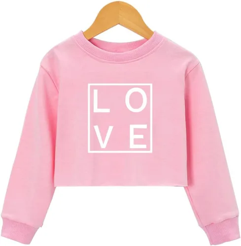 Vista 25 de Camiseta corta para niñas y niños, linda sudadera estética con gráficos de dibujos animados para adolescentes