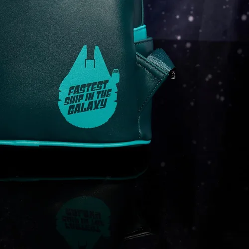 Vista 8 de Loungefly Star Wars Mochila de velocidad ligera, exclusiva de Tienda