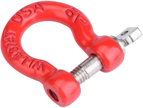 Vista 4 de HERCHR Gancho de remolque RC, 8 piezas de metal RC con hebilla de remolque con hebilla de remolque, grillete de bloqueo de enganche, accesorios