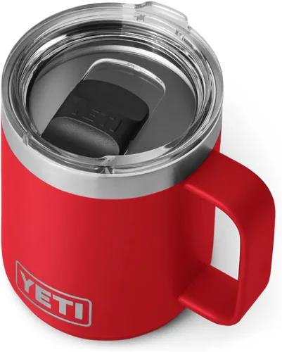 Vista 18 de YETI Rambler - Taza apilable de 10 onzas, aislada al vacío, acero inoxidable con tapa MagSlider, acero inoxidable
