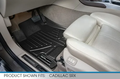 Vista 2 de SMARTLINER Juego de alfombrillas de piso personalizadas para Cadillac SRX 2010-2016