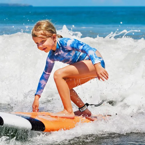 Vista 6 de 2 correas de tabla de surf, correa en espiral, para tabla de remo, para tabla de surf, compatible con SUP Surfing, correa de cuerda de pierna