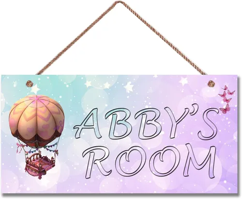 Vista 17 de Letrero personalizado, letrero mágico de unicornio, unicornio arcoíris para habitación de niños, decoración de pared con nombre personalizado