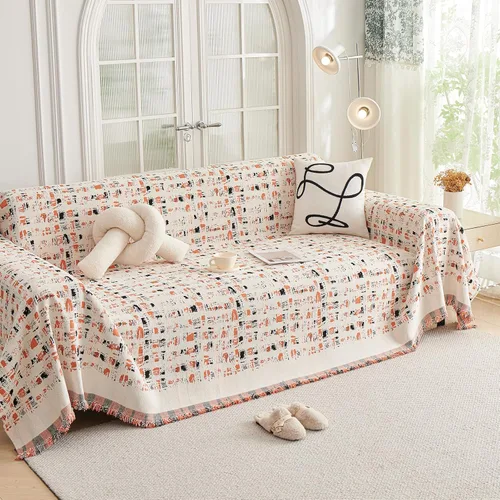 Vista 24 de DREAMINGO Funda de Sillón de Chenilla Fundas de Sofá Jacquard Lavables Protector de Muebles Funda de Sofá Reclinable 1 Cojín Funda de Silla