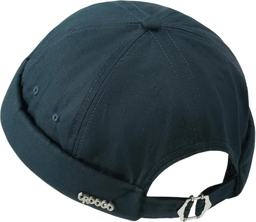 Vista 10 de Croogo Gorra Docker de secado rápido, ligeros, transpirables, sin ala para hombre Ct81-negro
