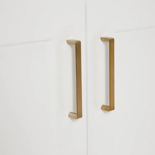 Vista 15 de ARIEL Taylor - Lavabo de baño individual de 43 pulgadas en blanco, parte superior de cuarzo con borde de 1.5 pulgadas, madera maciza, fregadero
