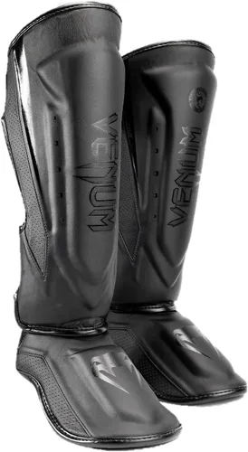 Vista 3 de Venum Venum Elite Evo – Espinilleras Negro/Negro