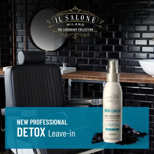 Vista 11 de Il Salone Milano Detox - Acondicionador sin enjuague para todo tipo de cabello, removedor de acumulación de cuero cabelludo, desenredante hidratante