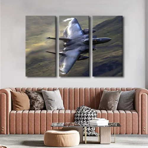 Vista 2 de Aviation Decor F-15 Eagle Fighter Aviation Wall Art Airplane Art Fighter Jet Poster Aviation Art Poster Aviation Poster Aviation Poster Aviation