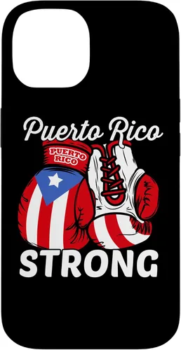 Vista 4 de Guantes de boxeo con la bandera de Puerto Rico para iPhone 16 Boricua Puerto Rican Pride Case