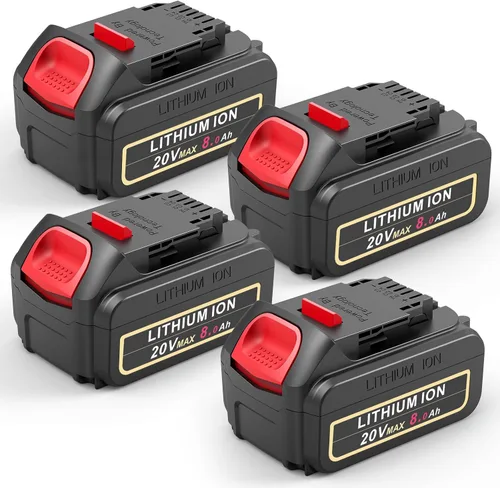 Vista 10 de Futurebatt Batería de iones de litio de 20V de repuesto para Dewalt 20V Max 6.0Ah Compatible con baterías Dewalt DCB205 DCB206 DCB207 DCB204 DCB201