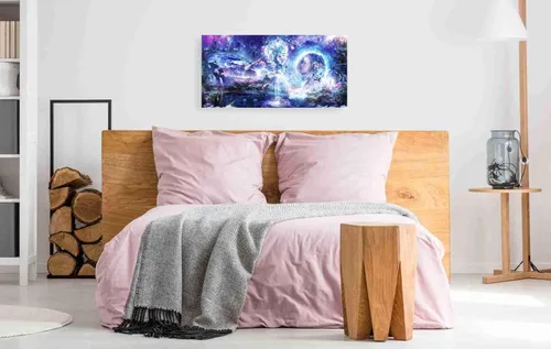 Vista 3 de Epic Graffiti 'Dancing Dreams' de Cameron Gray, arte de pared en lienzo, 40 x 20 pulgadas