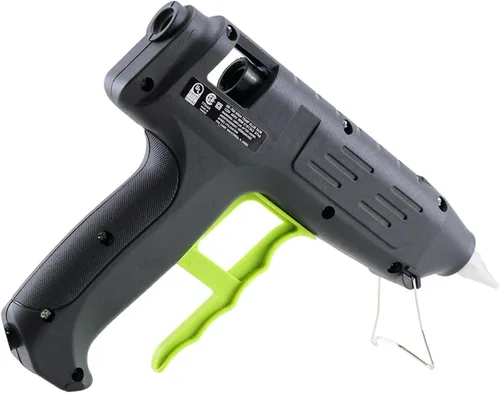 Vista 3 de Serie profesional HE-750W pistola de pegamento caliente de alta temperatura de tamaño completo de 80 vatios