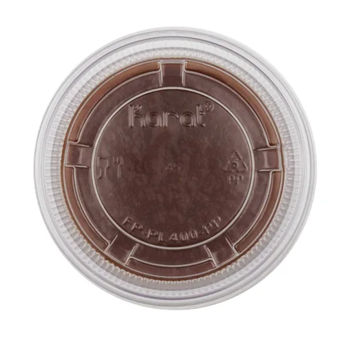 Vista 5 de Karat FP-PL400-PP 3.25 oz., 4 oz. & 5.5 oz PP Tapa de taza de porción (Caja de 2500)