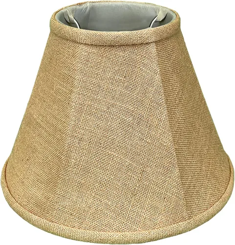 Vista 61 de Royal Designs, Inc. BS-707FC-6AGL Deep Empire Basic - Pantalla para lámpara con clip de llama, 3.5 x 6 x 5.75 pulgadas, color dorado antiguo