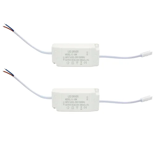 Vista 7 de Conductor LED de 3-5W, corriente constante 300mA AC 85-265V Salida 9-20V DC Conector hembra Rectificador Transformador Fuente de alimentación externa