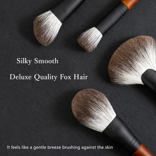 Vista 4 de Brocha de contorno para brochas de maquillaje facial en polvo, contorno y definición, perfecto para polvo de contorno, rubor, bronceador