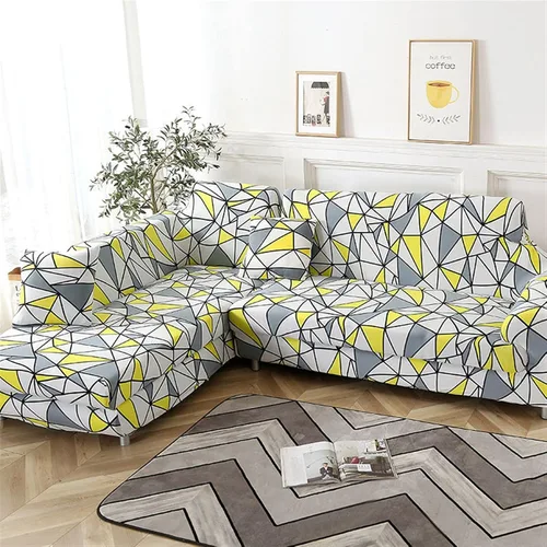 Vista 5 de MIPOPS Funda de sofá 100% impermeable, fundas elásticas para sofá, fundas elásticas para sofá esquinero, fundas elásticas para sofá en forma de L