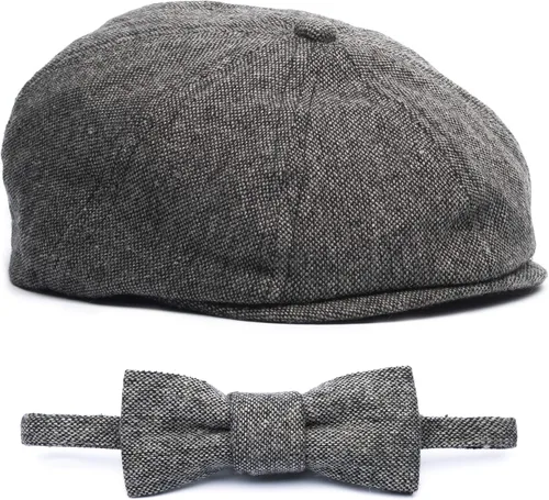 Vista 62 de Born to Love Gorro de conductor a rayas para niños pequeños