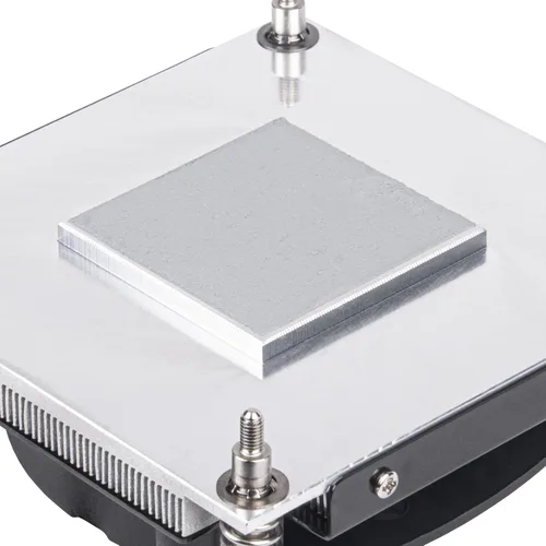 Vista 7 de SilverStone Technology XE01-1700A 1U Servidor/estación de trabajo Enfriador de CPU para LGA 1700 y LGA1851socket, SST-XE01-1700A