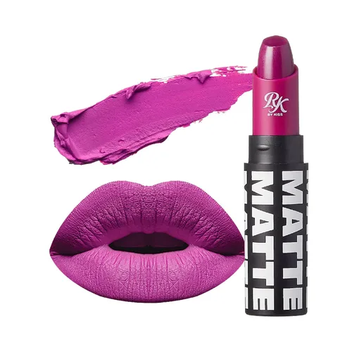 Vista 22 de Lápiz labial mate, besos de rubí, color fantasía (Aphrodite)