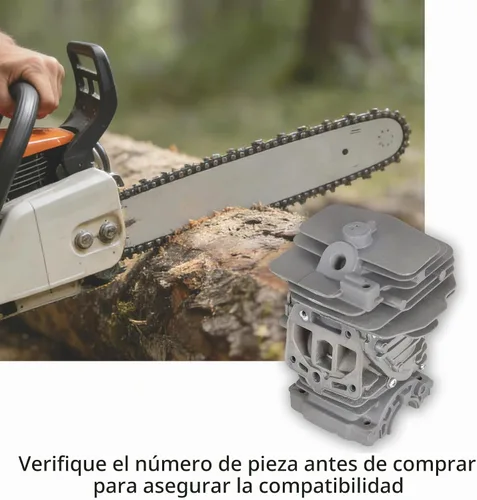 Vista 6 de Kit de pistón de cilindro YSMN 1.732 in reemplazo para Stihl MS251 MS 251
