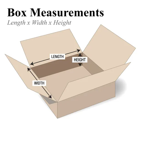 Vista 2 de Asociados marca p1484100pk Flat Cajas de Cartón, 14" L x 8" W x 4" H, kraft (Pack de 100)