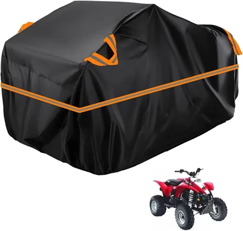 Vista 162 de Cubierta para ATV impermeable compatible con Arctic Cat H1 EFI TRV Cruiser 4x4 2011, cubierta de 210D para vehículos de 4 ruedas, cubierta para quad