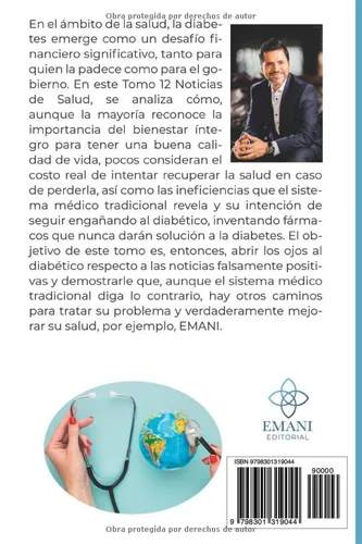 Vista 2 de Enciclopedia Vivir Sin Diabetes, la prevención, mejor que la medicación Vol. II Tomo 12 Noticias de Salud (Spanish Edition)