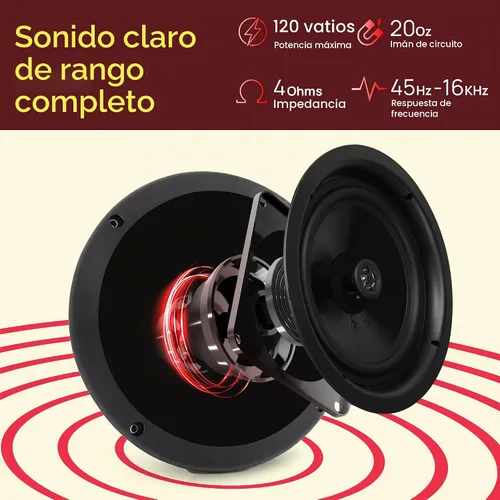 Vista 5 de Kit de receptor de unidad principal marina Pyle - Estéreo digital LCD en el tablero Bluetooth y micrófono integrados con sistema de radio AM FM