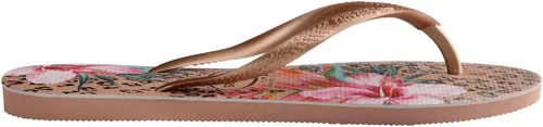 Vista 3 de Havaianas Sandalias delgadas de animales florales para mujer