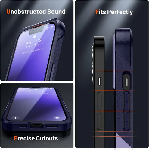 Vista 31 de Jeylly Funda para iPhone SE/Funda para iPhone 5S, Exterior de Plástico Duro que Absorbe Golpes + Interior de Silicona de Goma Defensor contra