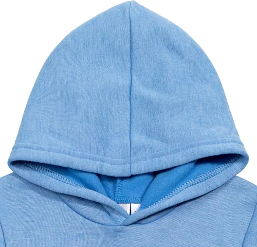 Vista 4 de Pinkfong Baby Shark - Conjunto de sudadera con capucha y pantalones de forro polar