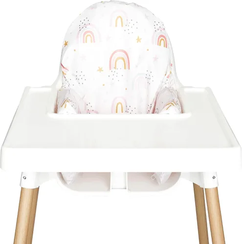 Vista 4 de Nibble and Rest Funda de cojín para silla alta para cojín inflable, compatible con IKEA Antilop silla alta, accesorios para silla alta, a prueba