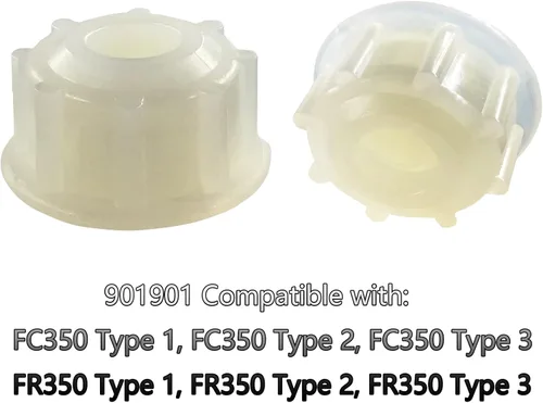 Vista 2 de Parada de parachoques de pistón 901901 compatible con cable Porter FC350 tipo 1 tipo 2 tipo 3 FR350 tipo 1 tipo 2 tipo 3