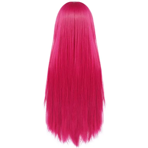 Vista 96 de anogol Vocaloid 32" 80 cm de largo recto de Cosplay peluca Pelucas Para Fiestas Halloween, Anaranjado