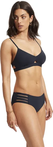 Vista 2 de Seafolly Traje de baño de bikini de cobertura completa para mujer con múltiples correas