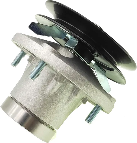 Vista 3 de q&p AM108925 Conjunto de husillo con soporte de polea Reemplazar John Deere AM108925 285-231 Oregon 82-332 AM12226