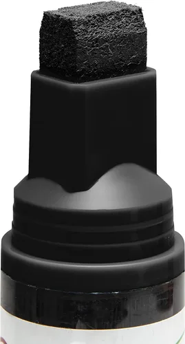 Vista 3 de Rainbow Chalk Markers Limited Bolígrafo de vidrio: negro de 0.591 in de ancho con 5 puntas de repuesto, bolígrafos de escritura de vidrio