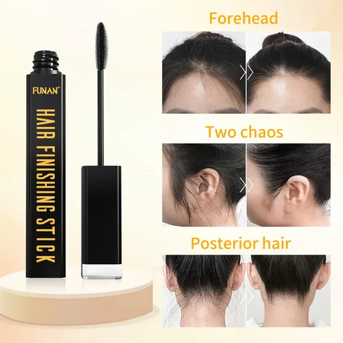 Vista 6 de FUNAN Barra de Acabado para el Cabello, Stick para Cabello con Frizz, Crema para Cabello Quebradizo Pequeño, No Grasoso y No Pegajoso Negro
