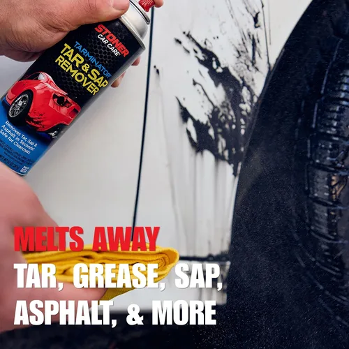 Vista 6 de Stoner Car Care 91154-2PK 295,7 ml. Tarminator de alquitrán, savia y asfalto, seguro para pintura automotriz y cromo en autos, camiones, vehículos