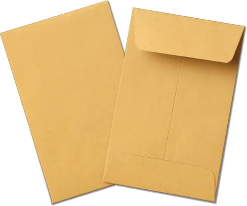 Vista 8 de Guardian Sobres de papel #1 para monedas con solapas engomadas, paquete de 50 sobres pequeños en blanco para tarjetas de regalo, monedas, recibos