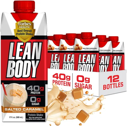 Vista 7 de LEAN BODY - Paquete variado de 8 sabores, 1.41 onzas de proteína, cero azúcar, 24 vitaminas y minerales para apoyar la salud inmunológica, 17 onzas