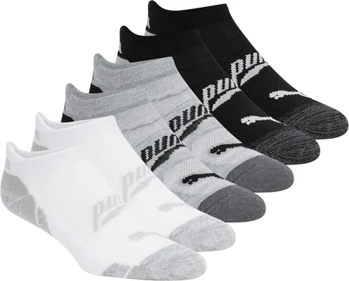 Vista 19 de PUMA Calcetines de corte bajo para mujer (paquete de 6)
