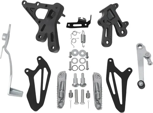 Vista 3 de TCT-MOTORPARTS Soporte de pedales de descanso para conductor delantero para YAMAHA YZF-R7 YZF R7 2022-2024
