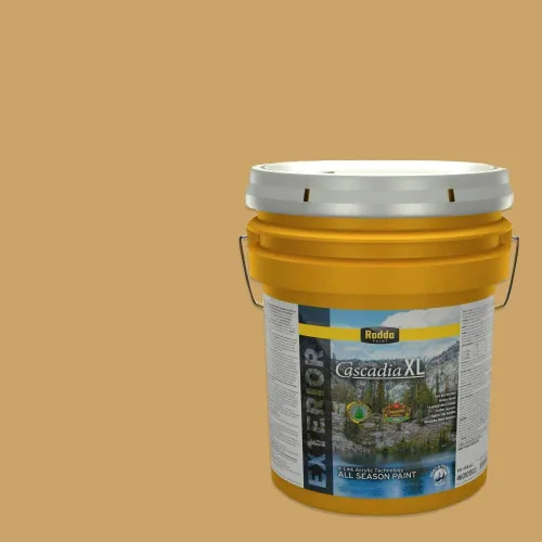 Vista 64 de Rodda Paint CASCADIA XL - Pintura satinada e imprimación para exteriores en uno, cuarto de galón, Aimee