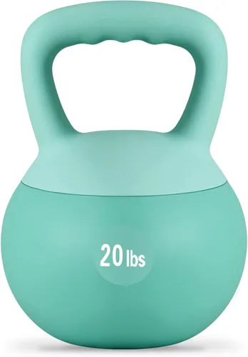 Vista 22 de DlandHome Pesas rusas para entrenamiento de fuerza, ideal para entrenamiento de cuerpo completo y entrenamiento de fuerza, mango de fácil agarre