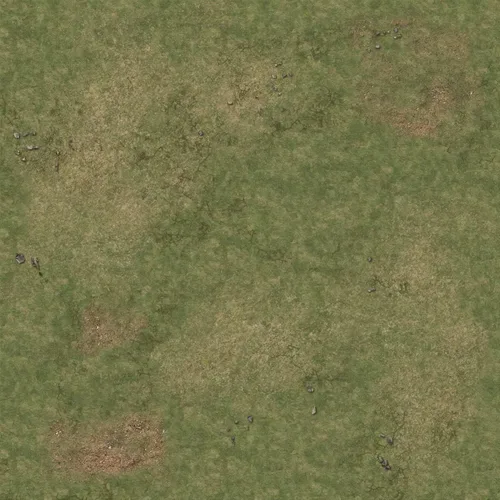 Vista 2 de Battle Systems Alfombrilla de juego (campos de hierba, 2 x 2)