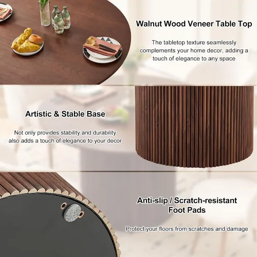 Vista 41 de Juego de 2 sillas de comedor de piel sintética marrón, cómodas sillas de cocina tapizadas sin brazos con patas de metal negro para sala de estar