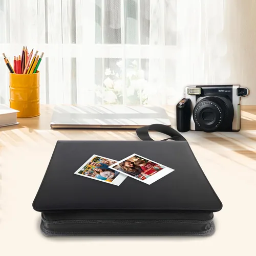 Vista 6 de Álbum de fotos con 256 bolsillos para cámara Fujifilm Instax Wide 300, para álbum de fotos Polaroid 600, álbums para Polaroid Now+ Now OneStep2
